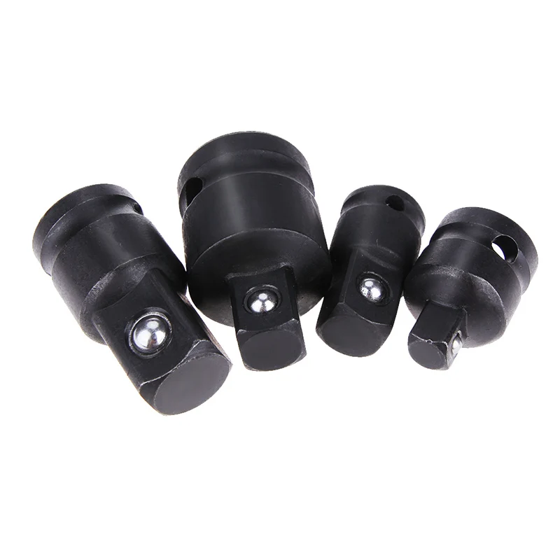 4pcs/set 1/4 1/2 Drive Socket Adapter Converter Reducer Air Impact Socket Wrench Adapter Repair Tools Accessories