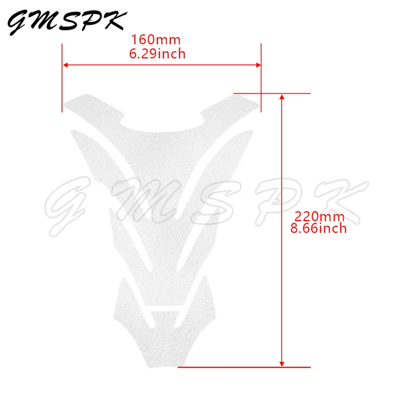 Motorcycle Accessories Universal Tankpad Sticker Frosted Oil Gas Fuel Tank Pad Stickers Protector Decals Decoration - Image 19