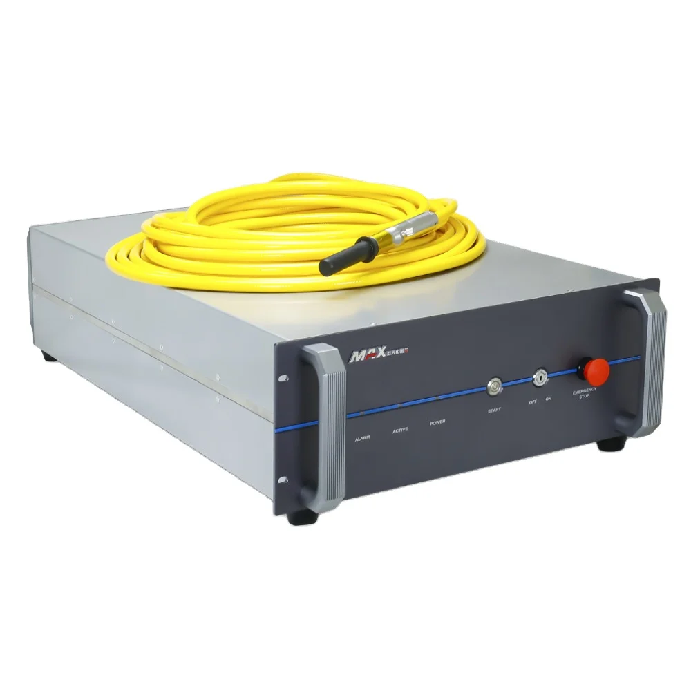 مصدر ليزر الألياف 2000 وات ماكس مصدر ليزر الألياف لآلة القطع بالليزر Maxphotonic 2000W