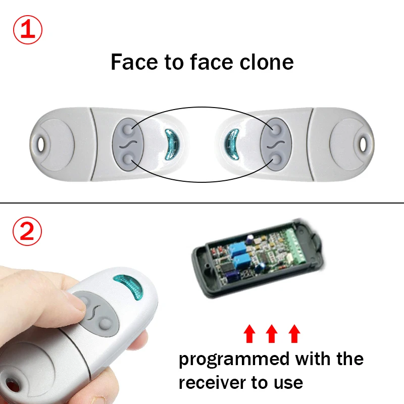 CAME TOP 432EE 432NA 432EV TOP432EE TOP432NA TOP432EV جهاز تحكم عن بعد لباب المرآب بتردد 433.92 ميجاهرتز ورمز ثابت للتحكم عن بعد