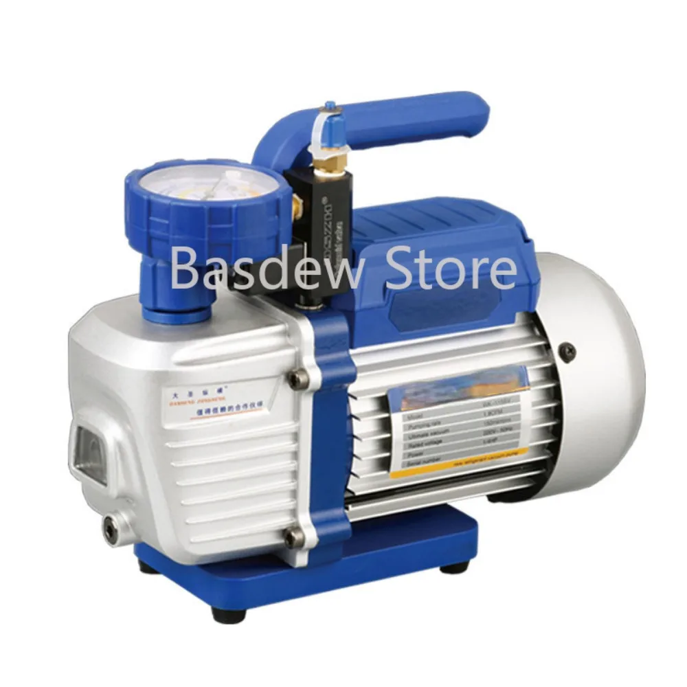 1s2c Vacuum Pump Single-Stage 2-Liter Air Conditioner Refrigerator Repair Vacuum Pump Air Conditioner Accessories Strong Power