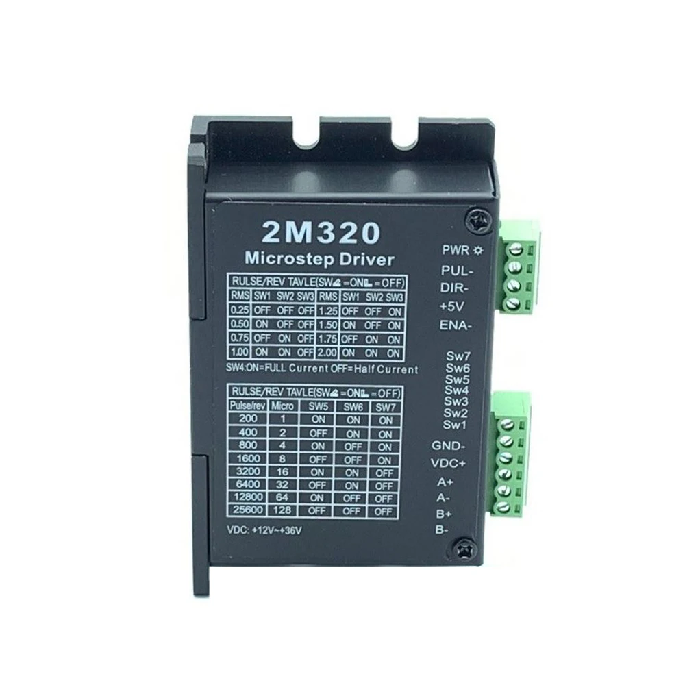 2M320 42 Step Motor Driver 20 28 35 39 57 Step Motor Drive Board 128 Subdivision DC12-36V Motor Driver Replace 2H42B DM422