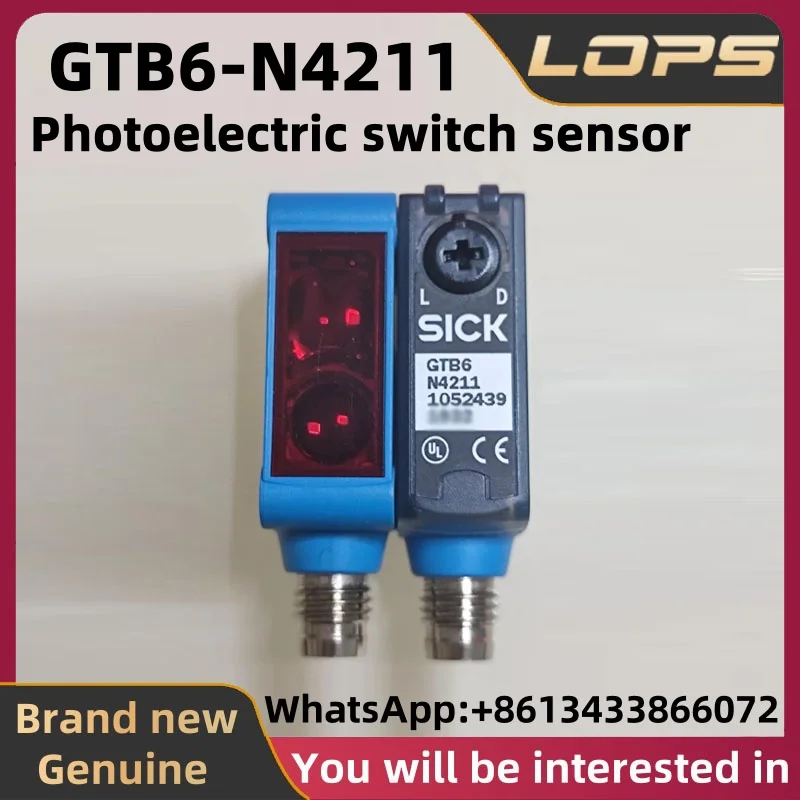 

GTB6-N4211 Совершенно новый оригинальный датчик фотоэлектрического переключателя SICK, большое количество на складе, добро пожаловать на консультацию