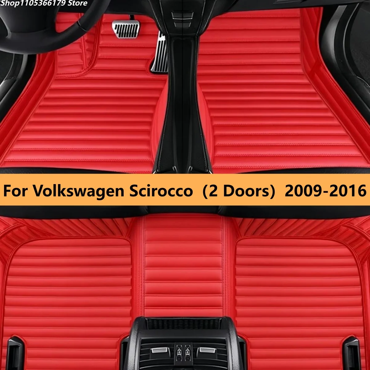 

Автомобильные коврики на 2 двери, изготовленные на заказ, подходят для Volkswagen VW Scirocco 2009-2016 годов выпуска.