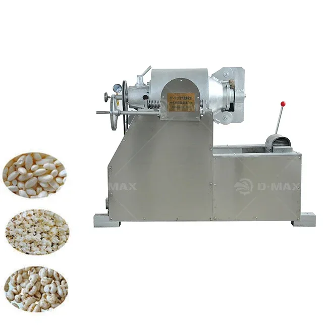 New design grain air flow puffing machine corn popping machinery airflow rice puff snacks extruder