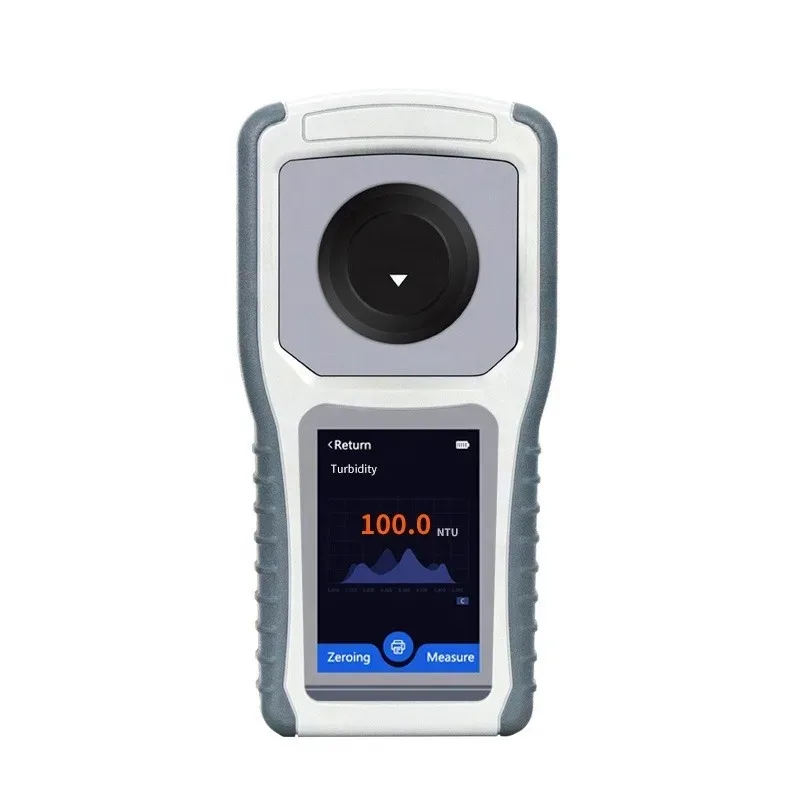 Hand-held Turbidity Meter Portable Detector 0-300PCU High Precision Instant Detection Drinking Water Sewage Aquaculture 1 Year