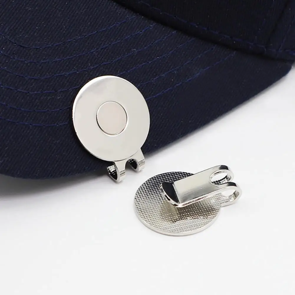 Golf Hat Clip Magnetic Golf Marker with Clip Unisex Golfer Hats Pants Bags Visors Belts Metal Clip Golf Accessories Gift