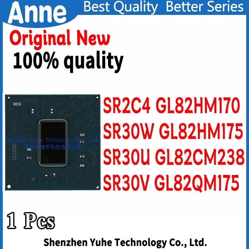 100% test SR2C4 GL82HM170 SR30W GL82HM175 SR30U GL82CM238 SR30V GL82QM175 BGA