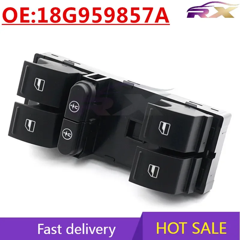 NEW:18G959857A Suitable For Volkswagen Passat Automobile Glass Lifter Switch Power Windows Adjustment Switch