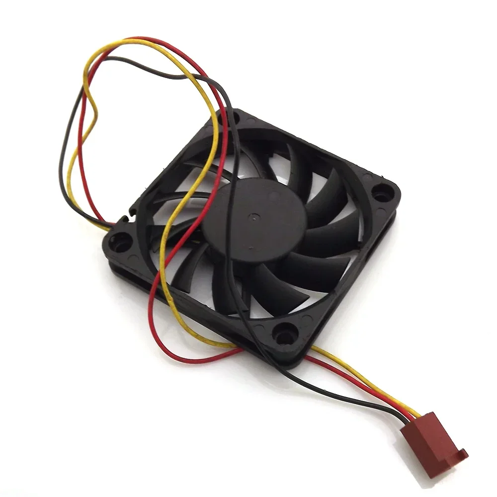 R126010BU 60x60x10mm CPU Fan 12V 0.35A 3Pin Computer CPU Cooler Cooling Fan