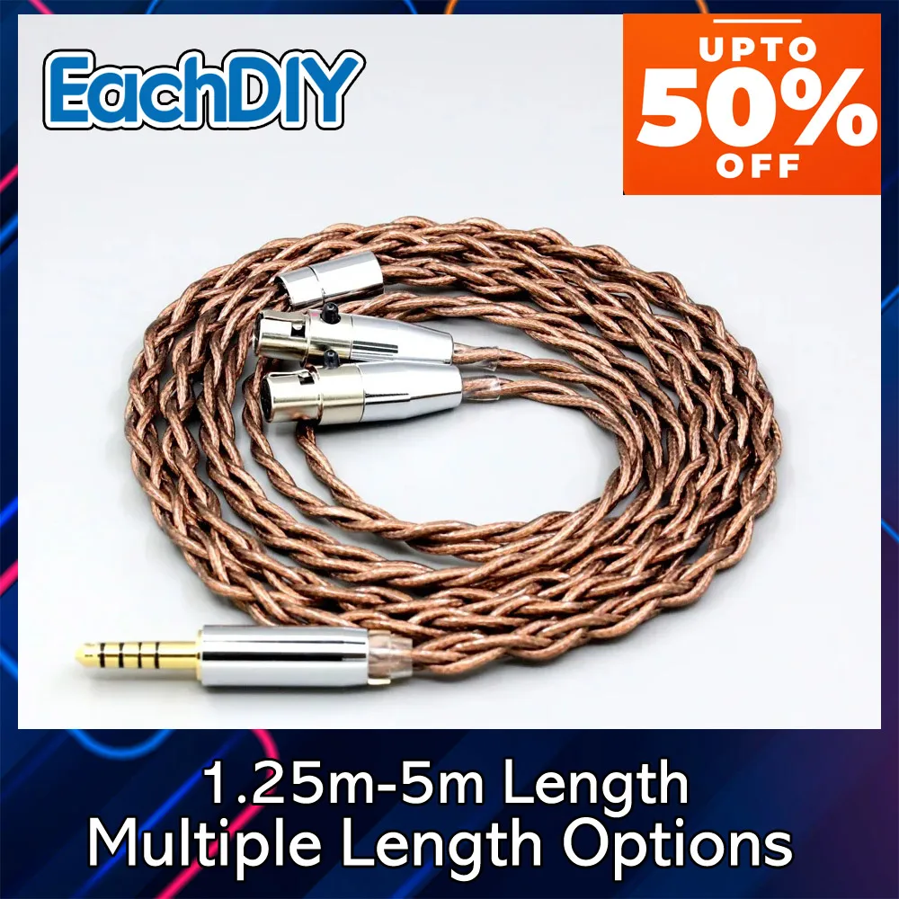 

Pure Silver 7n Graphene 99% 24k Shield Gold Earphone Cable For Abyss AB 1266 Phi TC Dual Mini xlr 3 pin head(amame) 8538
