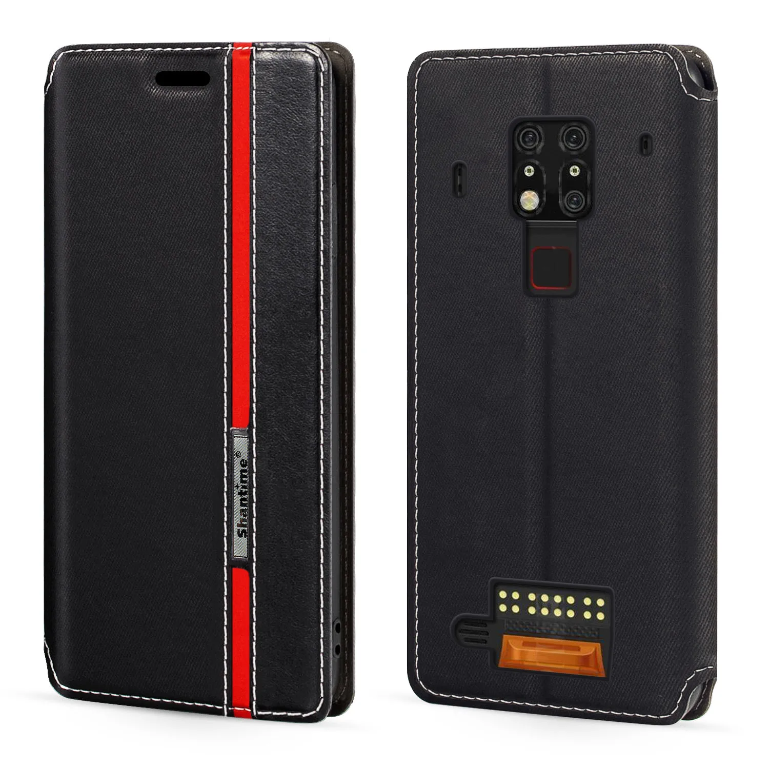 

For Oukitel WP7 Case Fashion Multicolor Magnetic Closure Leather Flip Case Cover with Card Holder For Oukitel WP7 Lite