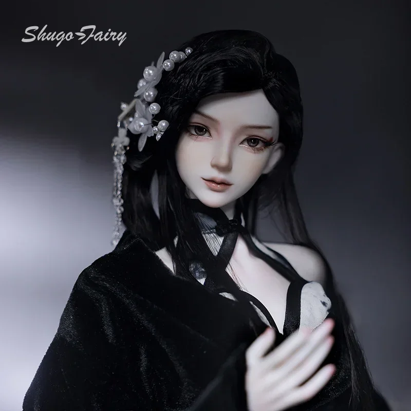 Yukii 1/3 BJD Doll Xinyi New Chinese Style Fullset  Velvet Texture Cheongsam Jointed Dolls Collection Shugafairy