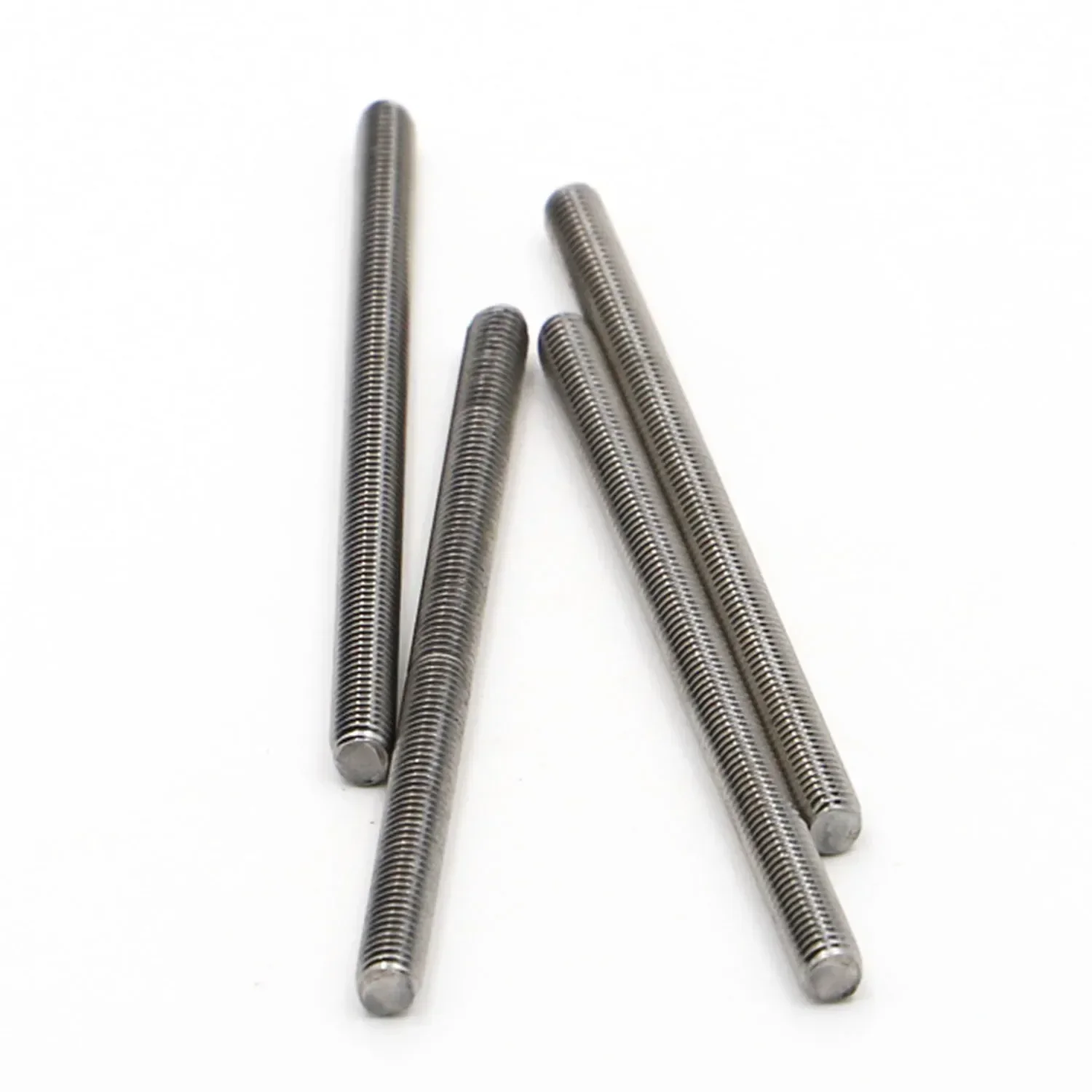 304 Stainless Steel Fully Threaded Rods Bar DIN975 Studs Screw Rod Wire M3 M4 M5 M6 M8 Screw Rod Length 16-100mm