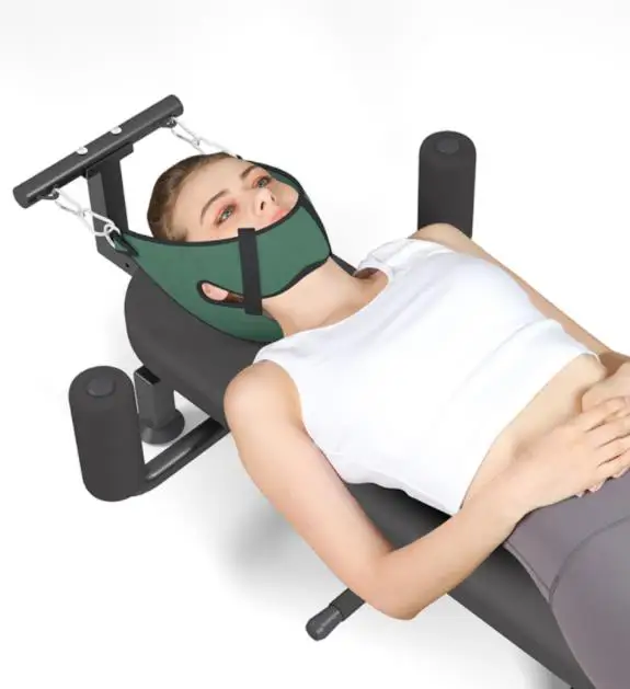 1 piece B04 human stretcher cervical neck lumbar tractor household neck lumbar traction bed fields body massager