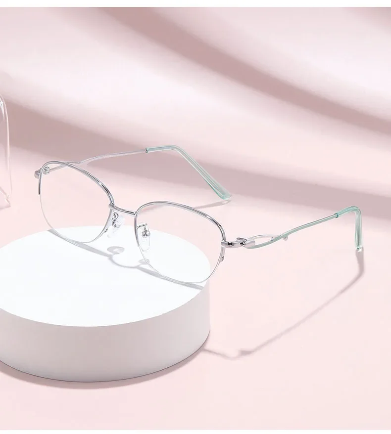 Anti-Blaulicht-Lesebrille, Elegante Lesebrille für Damen, Computer-Lesebrille mit Sehstärke – Detail 15