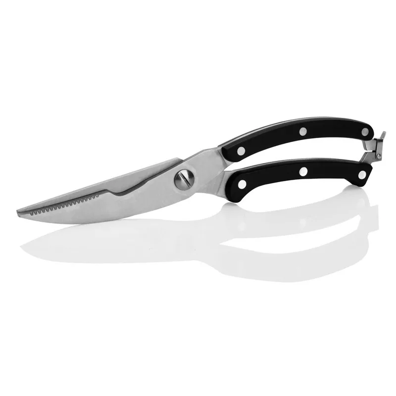 Stainless Steel Kitchen Knives with Bakelite Handle, Strong Scissors, Chicken Bone, Belly Shear, Multi-purpose Practical