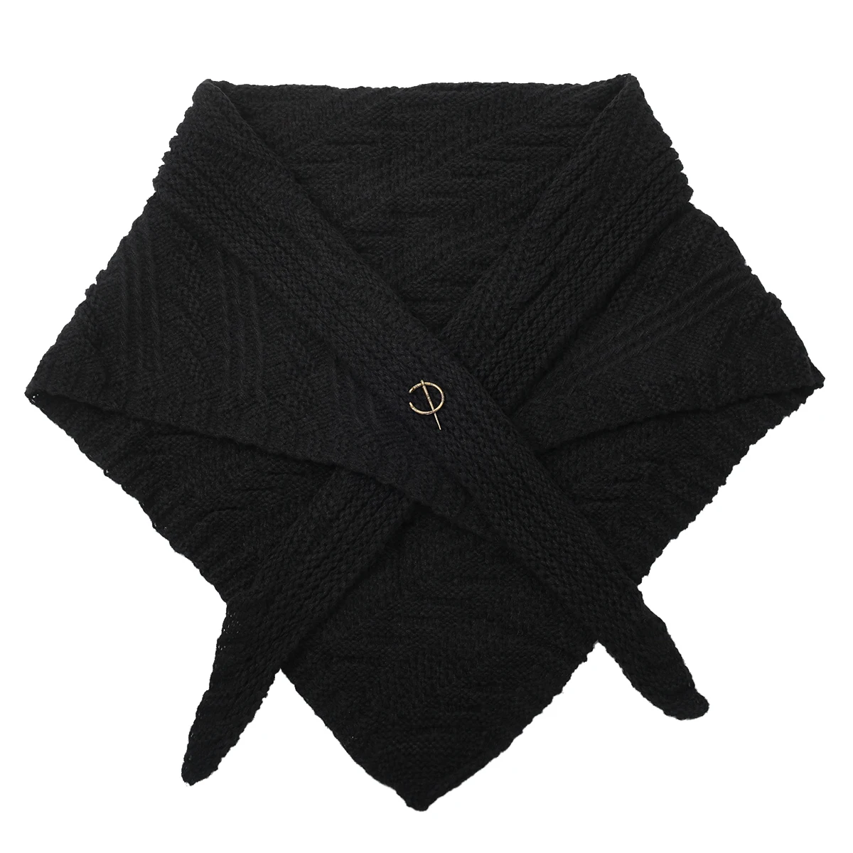 Pirate Scarf for Women Vintage Highlands Shawl Cowl Wrap Knit Shoulder Warmer Triangle Sweater Wrap Scarf