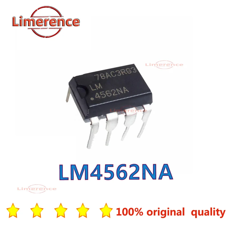 Mxy 5PCS   LM4562NA DIP-8 LM4562 DIP8 IC 4562NA DIP LM4562MA LM4562MAX 4562MAX SOP-8