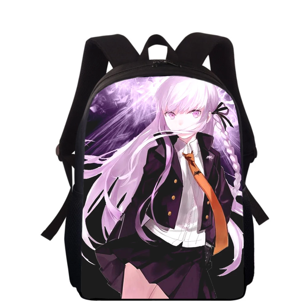 Sac à dos imprimé 3D pour enfants, sacs d'école primaire pour garçons et filles, sac à dos pour étudiants, anronpa recruté, Kirigiri Kyouko, 15 po