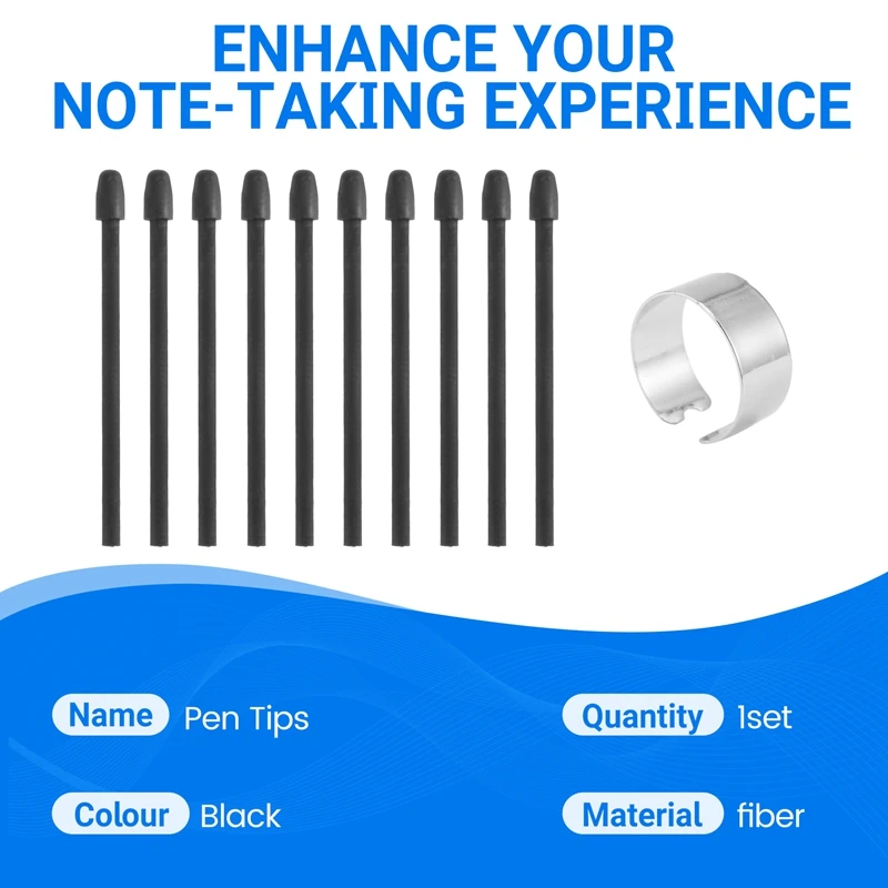 

10 сменных наконечников для стилуса Remarkable 1/2, для Boox Pen2/Pen Plus, мягкие наконечники, с инструментом