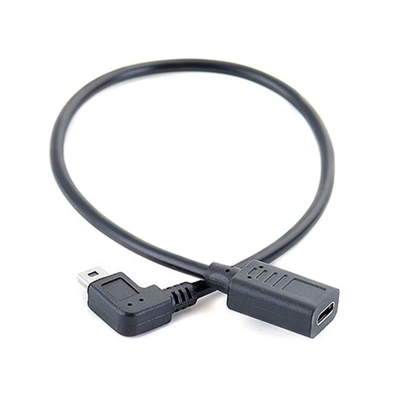 

Y1UB Кабель UsbC — Mini USB Тип C — Адаптер Mini USB 5P Адаптер Mini USB — USB-C Угол 90 градусов MiniUSB