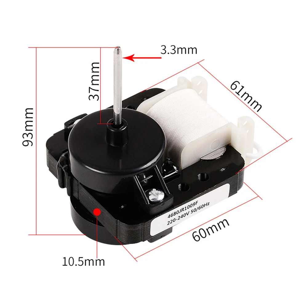 

220 В-240 В холодильник с морозильной камерой, охлаждающий двигатель, вентилятор, конденсаторный козырек, асинхронный двигатель, конденсационный вентилятор, двигатель, аксессуары для ветровых лопастей