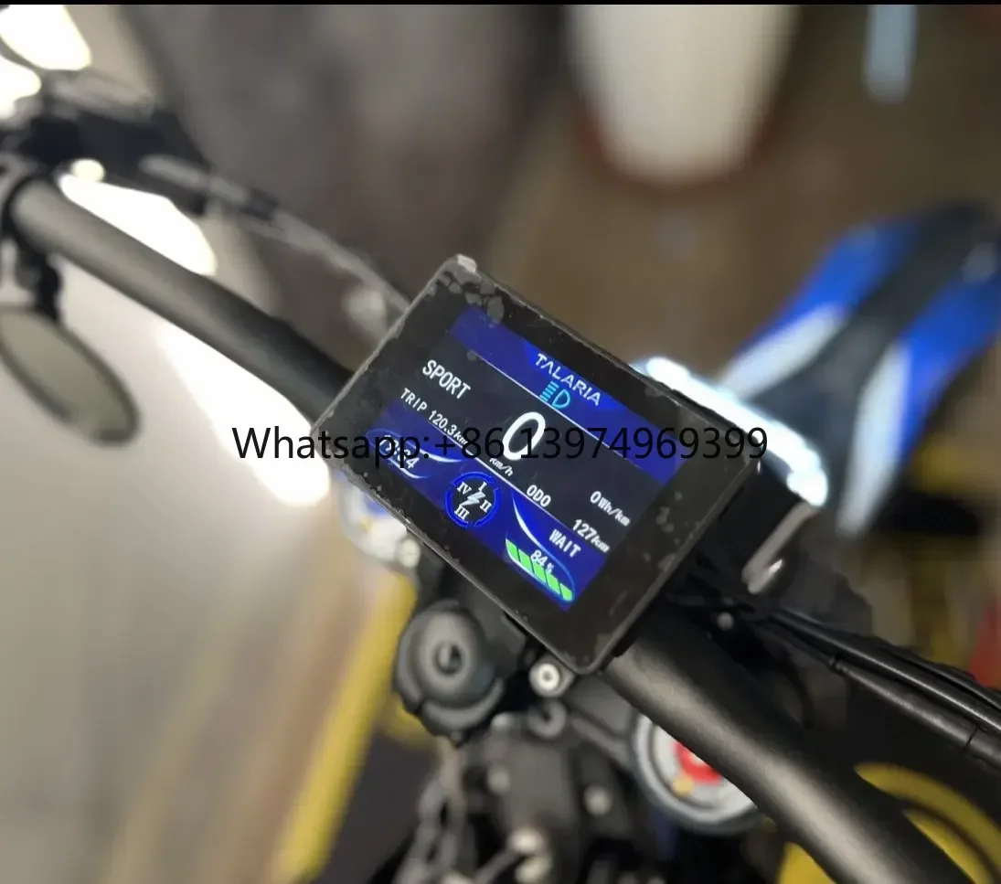 Qian Li Du Ci 8.0 6.0 Off-road Electric Motorcycle Instrument-Black Handlebar Mount
