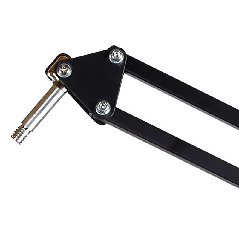 Adjustable Microphone Metal Holder Suspension Arm 360 Degree Rotation Desk Mic Stand Bracket For Living Youtuber Recording