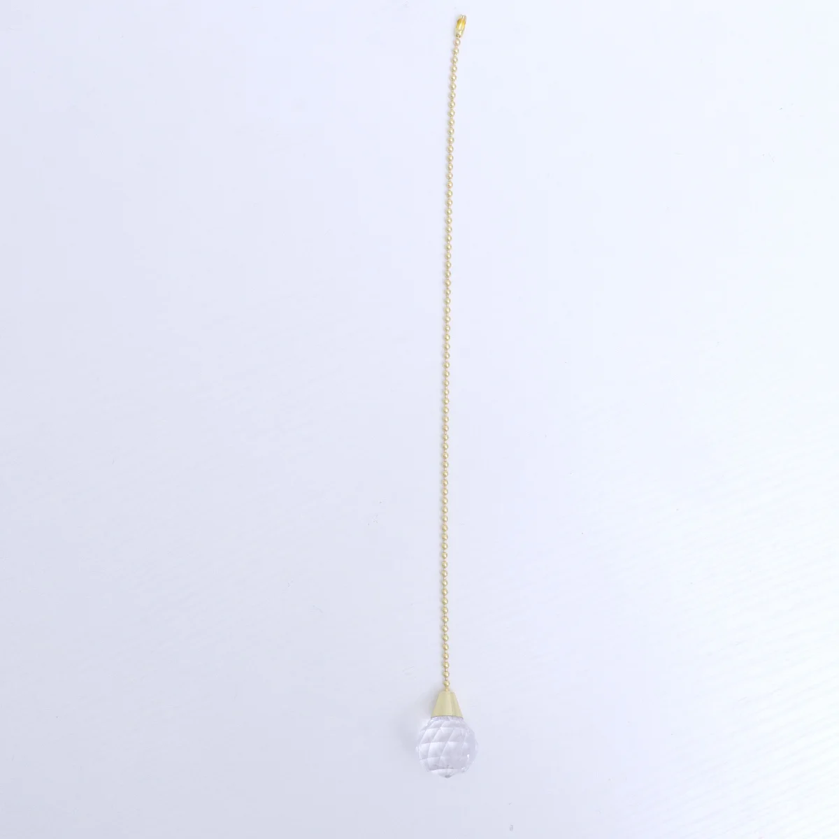 

Golden Diamond-Shaped Chain Pendant Chic Fan Lamp Ornament Elegant Chandelier Decoration for Festival Wedding Party Room Decor