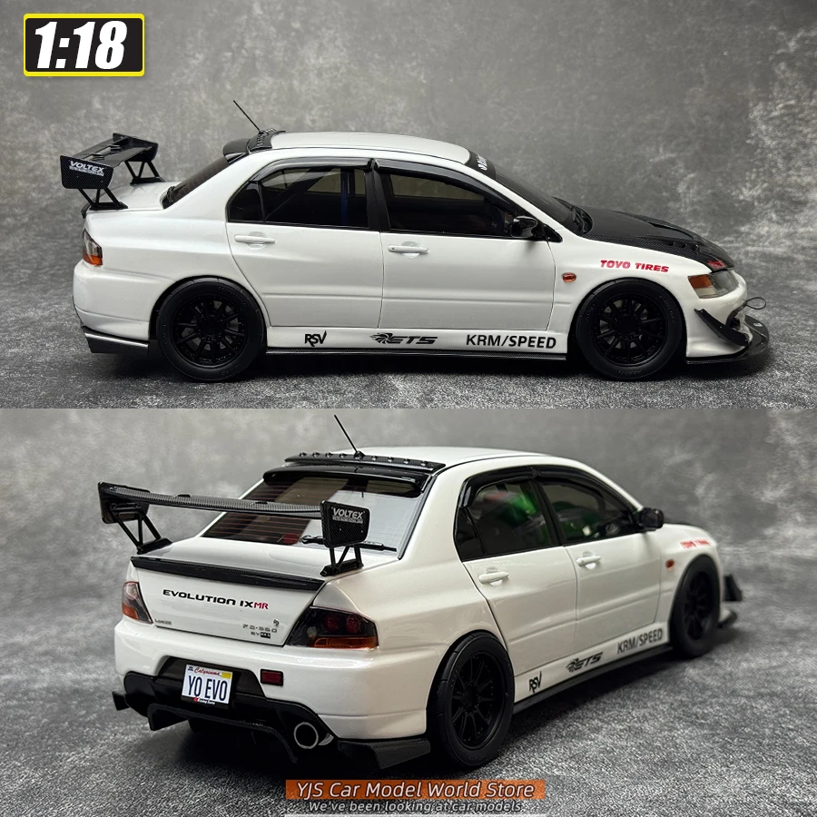 Super A Diecast model 1/18 LANCER EVO 9 IX Alloy car model