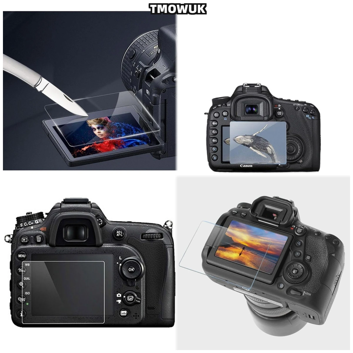 

For PENTAX K30 Camera Screen Shield, Ultra HD Clarity & Toughness