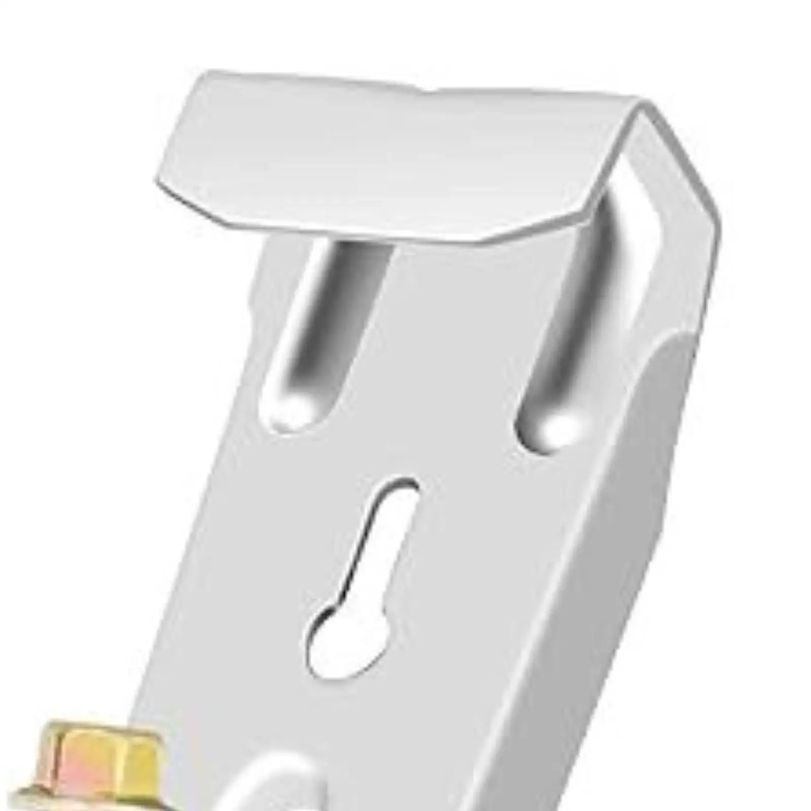 28 قطعة من شماعات مزراب مخفية 5 بوصة سهلة التركيب ومزراب المطر السريع