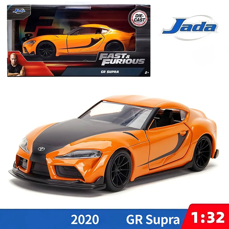 JADA Diecast Alloy 1/32 2020 GR Supra About 13cm Long Car Model For Collection& Display & Gift