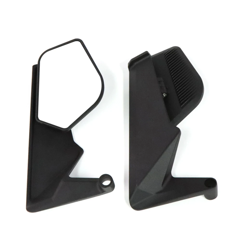 Motorcycle Second Generation Mirrors Foldable Fixed Wing Mirrors Adjustable Rotate For Honda Yamaha Kawasaki Side Mirror
