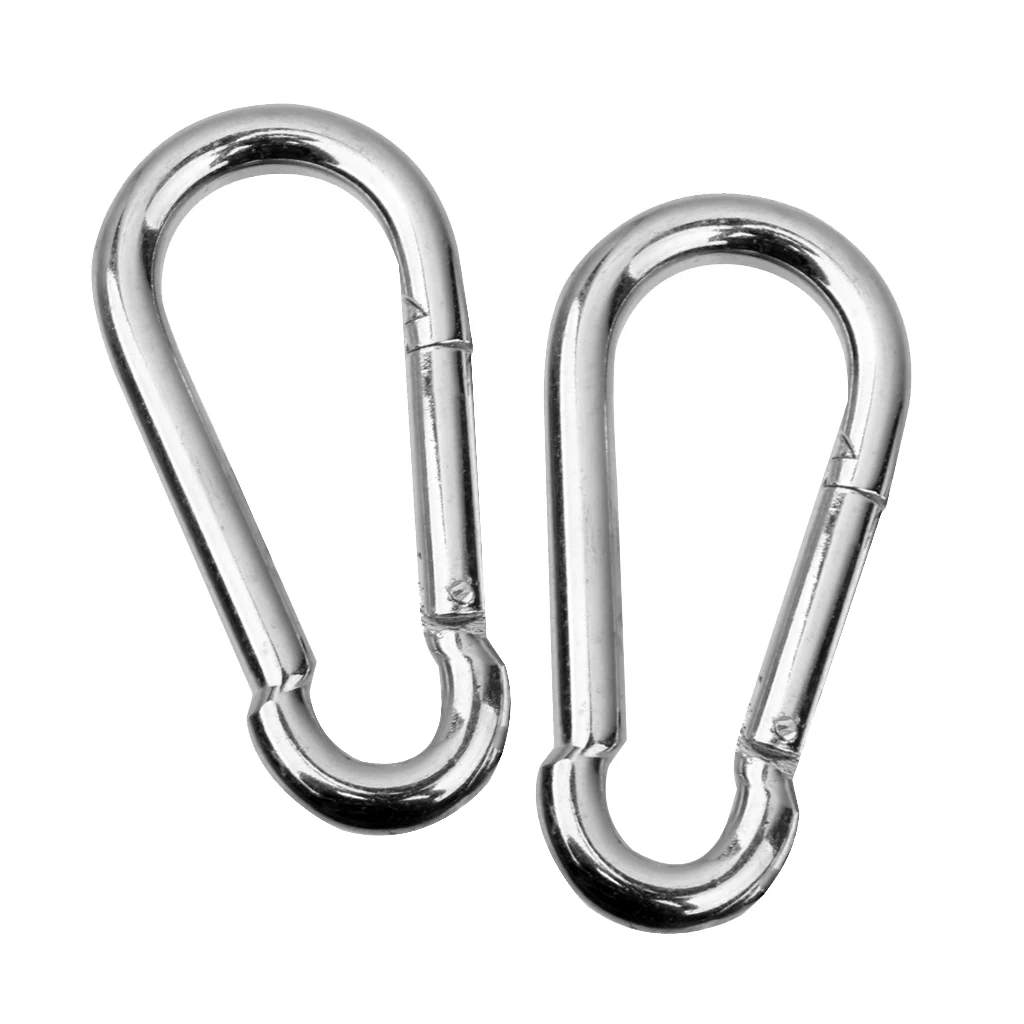 2pcs Carabiner Spring for Camping / Hiking Sports Swing Hook