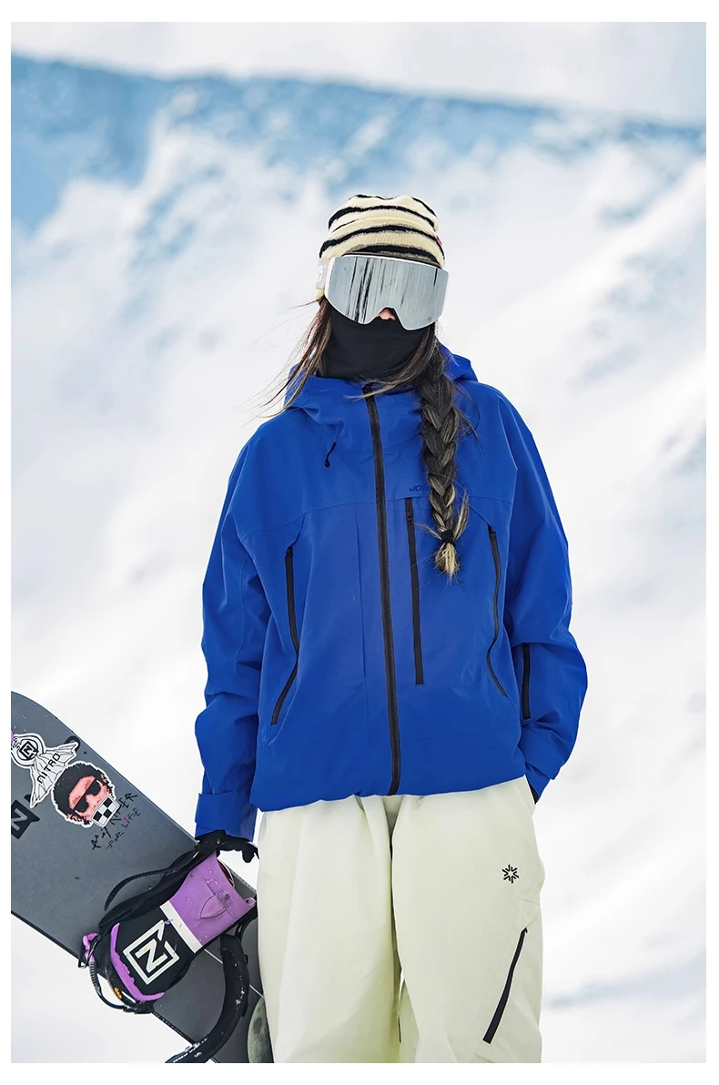 John Snow Wasserdichtes Skianzug-Set für Damen und Herren, wärmeisolierte Snowboardjacke, Hose, Ski-Outfit für Wintersport – Detail 24