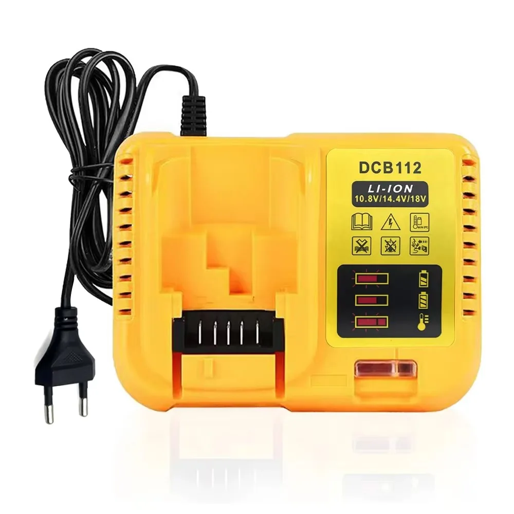 

DCB112 Lithium Battery Charger Plastic Converter Base Battery Adapter 18V 20V Electrical Tool Accessory