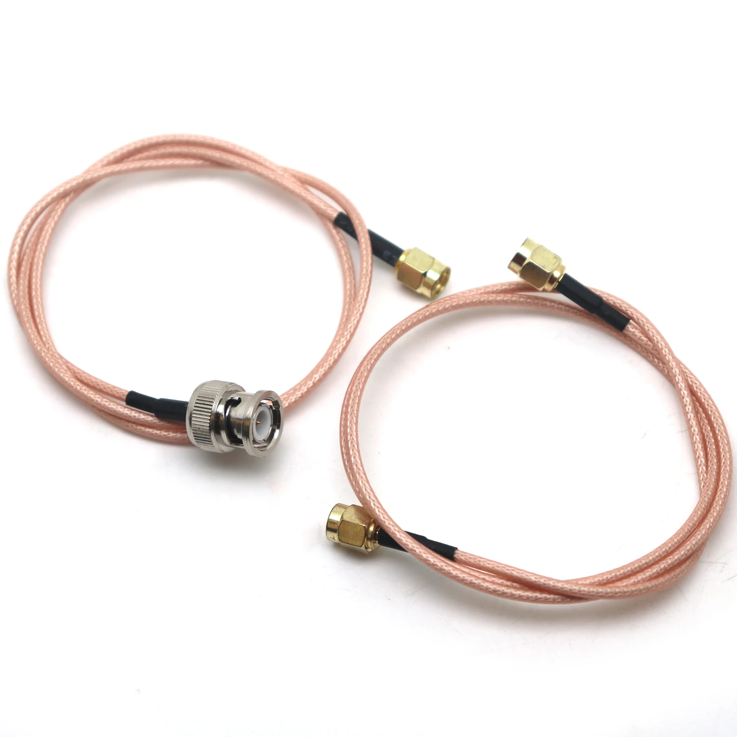 60cm SMA to SMA / BNC cable RF Coaxial Test Cables  for LNA Amplifier Antenna RTL‑SDR, VNA, Spectrum Analyzer signal generator