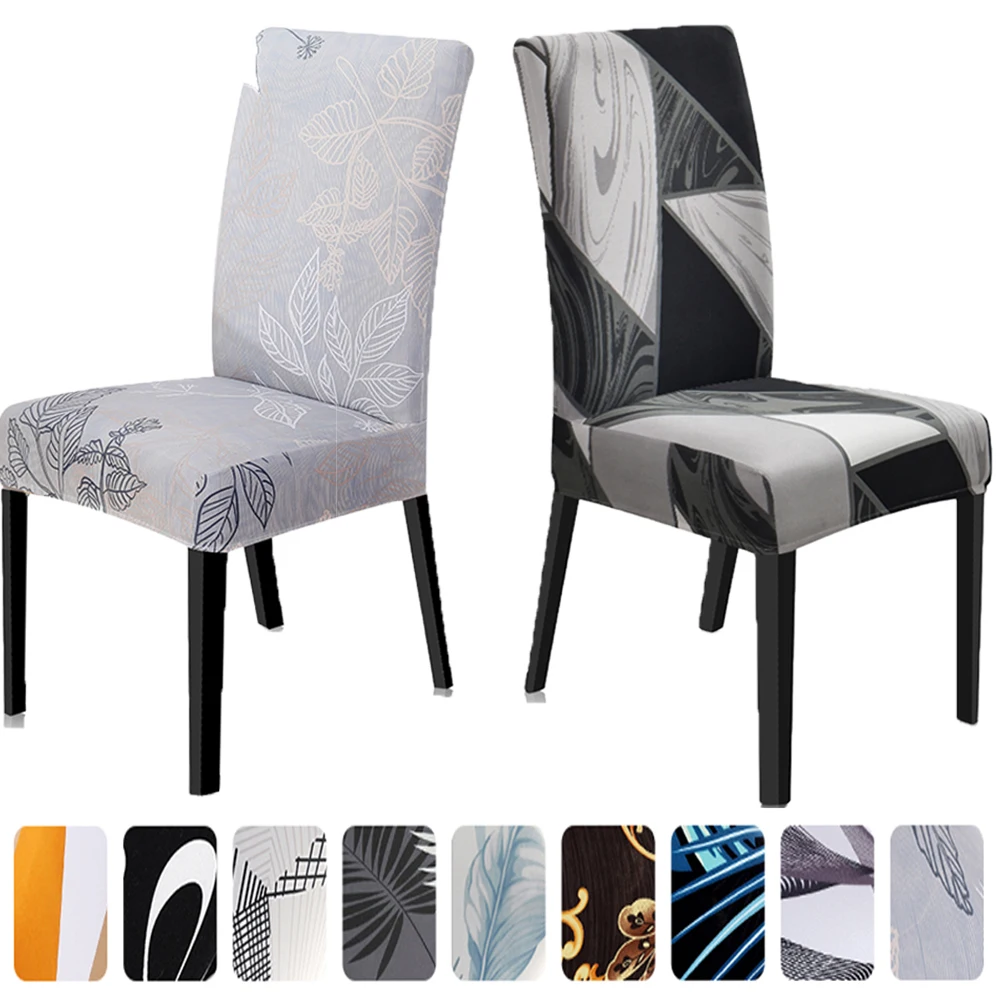 

Home Elasticity Chair Cover,High Stretch Removable Washable Chair Seat Protector Cover Slipcover for Home Decoration