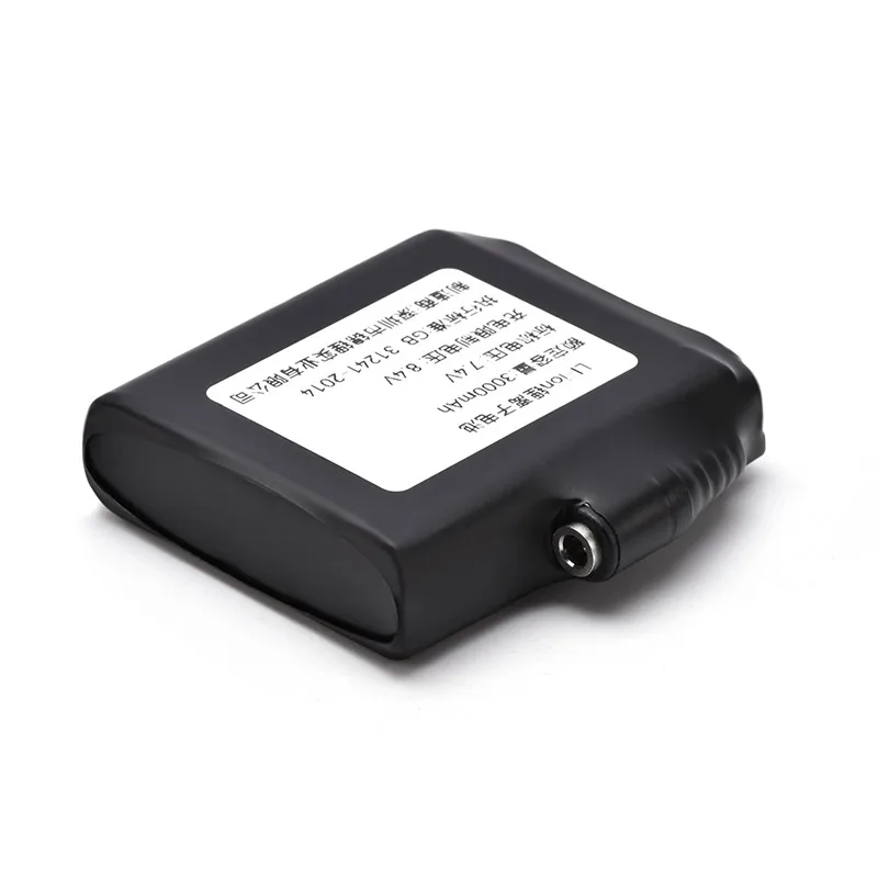 قفازات ساخنة 755060-2S بطارية 3000mAh 7.4V بطارية ليثيوم بوليمر لسترة التدفئة والجوارب والشتاء المضادة للتجمد التدفئة Bateria