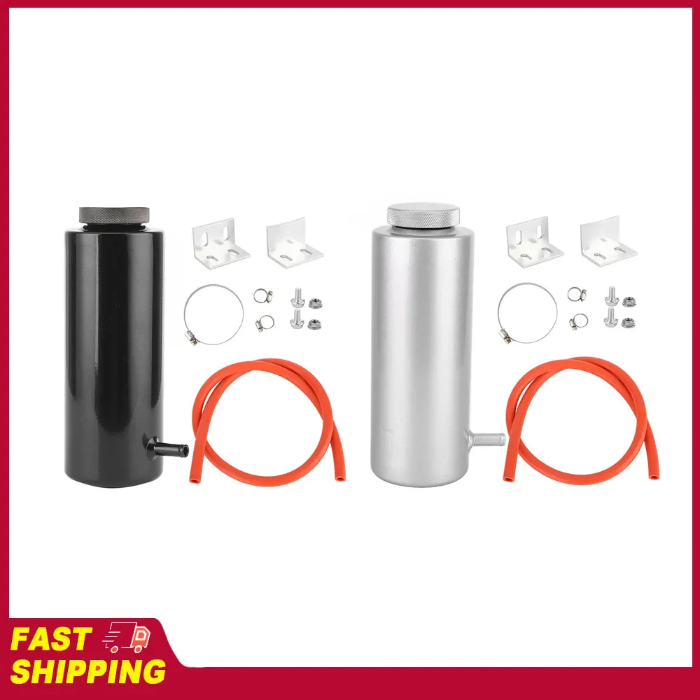 

Universal Coolant Radiator Coolant Tank 800ml Expansion Tank Cooling Catch Bottle Overflow Reservoir Aluminum Car Accessories
