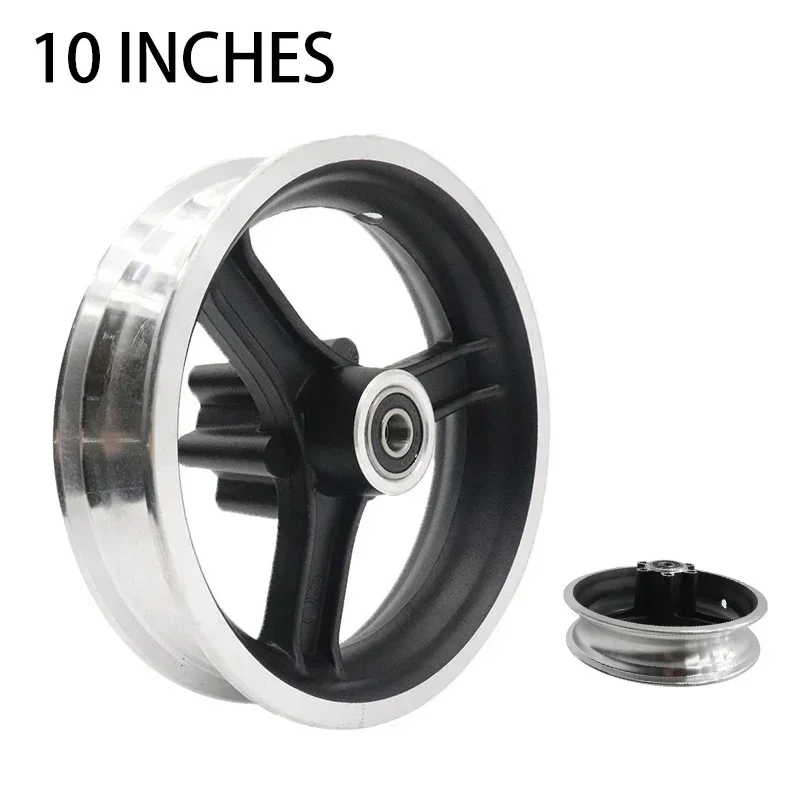 

10 inch electric scooter Yuanxing split fire wheel hub 10X2.125 aluminum alloy wheel hub, disc brake thread 10 inch wheel hub
