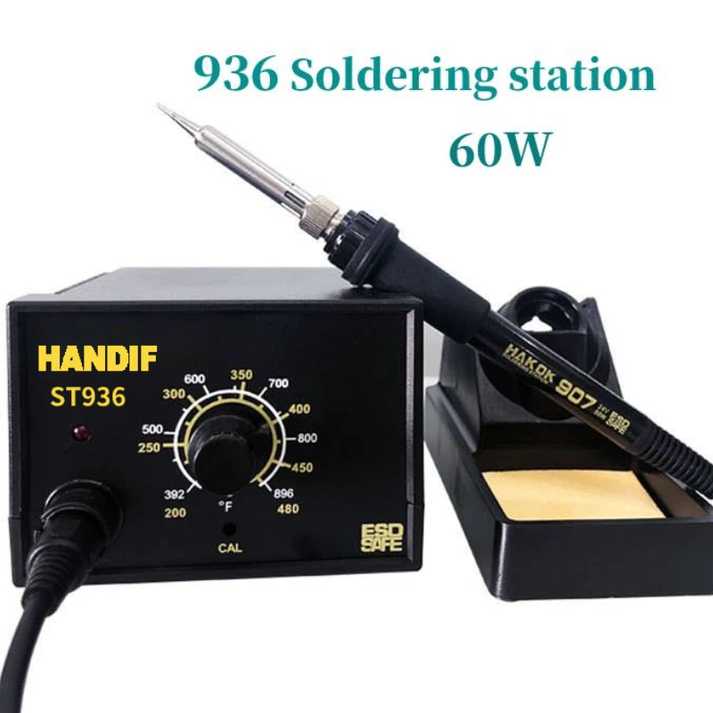 Handif Professionele St936 Soldeerstation 60W Soldeerbout Elektronisch Lasstation Gereedschap Voor Mobiele Telefoons Reparatie