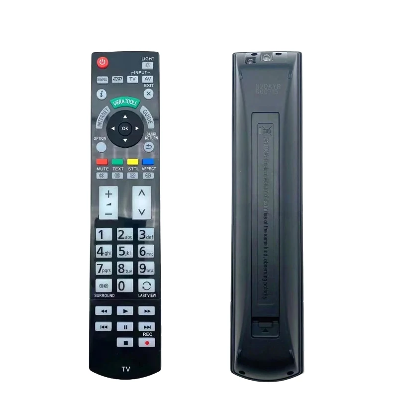 

For Panasonic N2QAYB000715 N2QAYB000430 LED 3D-dx TX-PR50GT50 TX-P50ST50E TX-L42ETW50 TX-P50VT50B TV Replacement Remote Control