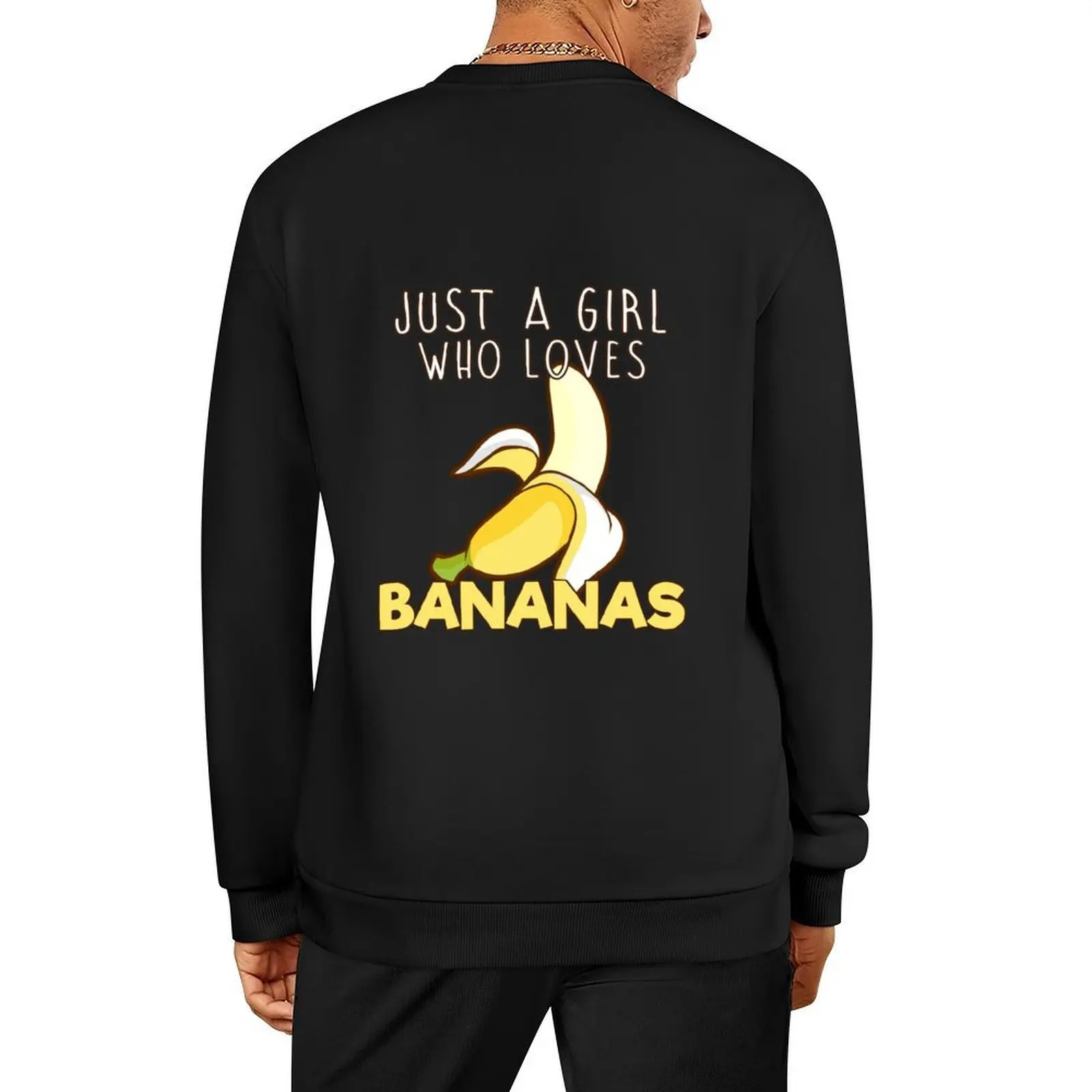 

Just A Girl Who Loves Bananas. Pullover tracksuit winter clothes anime clothes autumn new products men's sweatshirt