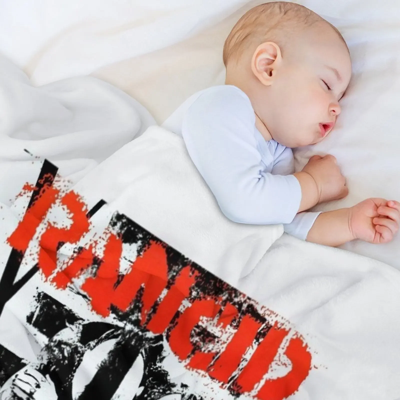 Rancid Throw Blanket anime Flannel Fabric Kid'S Blankets For Bed Blankets