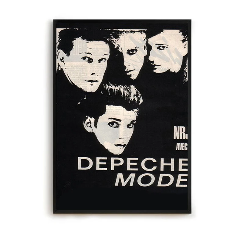 

Depeches-Mode Home Decoration Alternative Rock Hot Album Decorative Paintings Wall Decor Band Poster Painting on Canvas Room Art