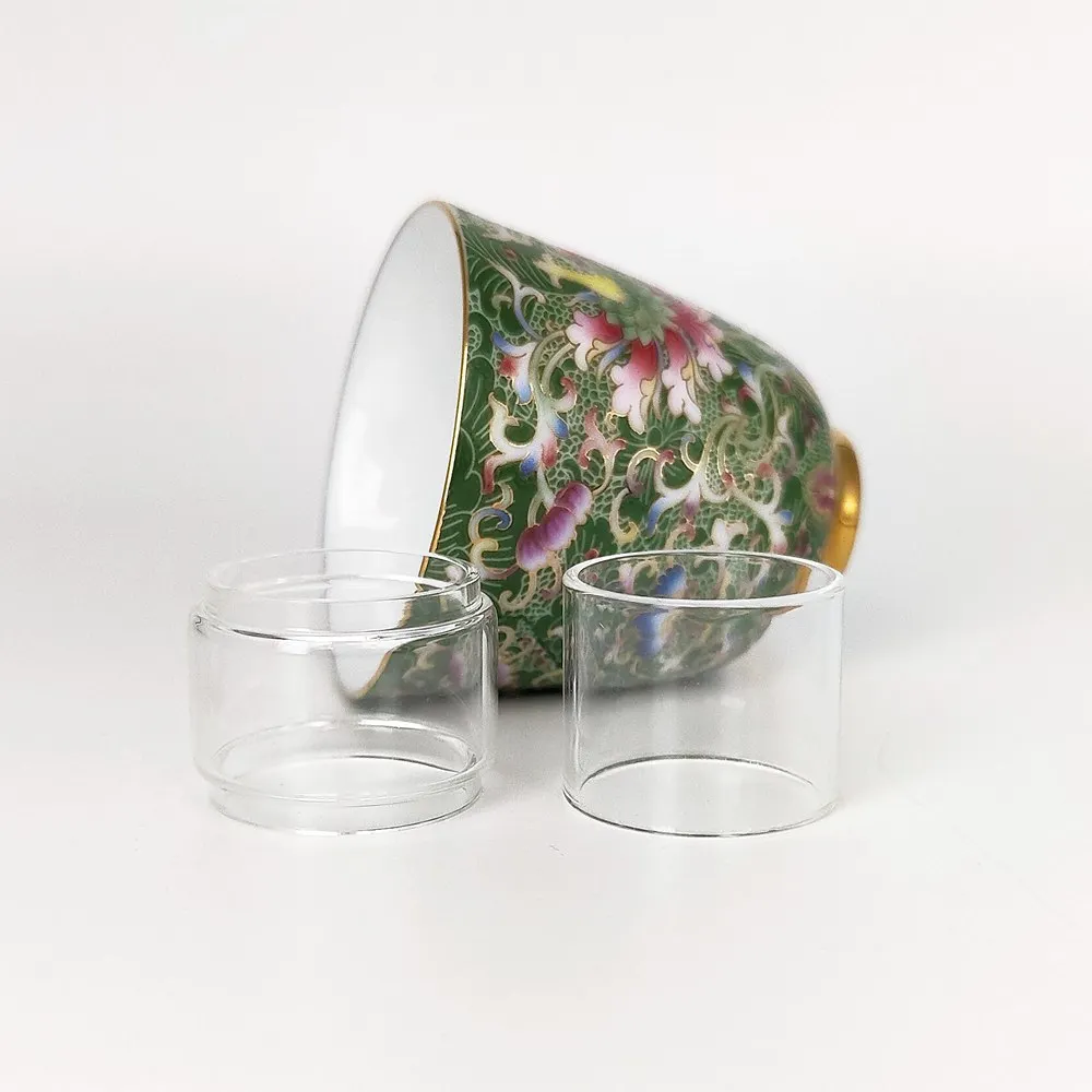 5/3/2 Pieces Watercolor Glass ForZX Z Zeus X Dual/Mesh Subohm SE X2 Fli Of Glass Watercolor Glassware