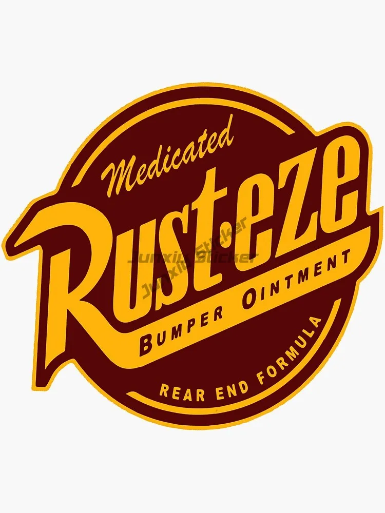 RUSTEZE-ملصق سيارة إبداعي للزجاج الأمامي والنافذة ، تصميم مقاوم للماء ، ملصق مادة الفينيل ، ملحقات الدراجات النارية